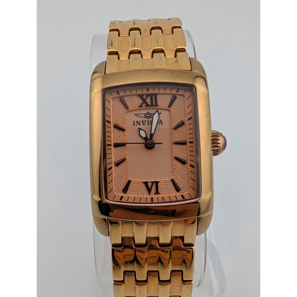 Invicta Angel Watch Women 25mm Case Rose Gold 6.75